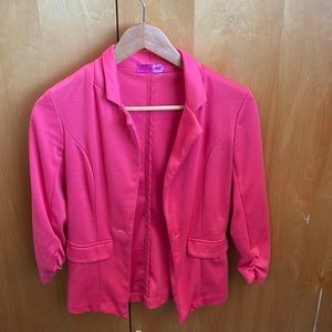 Pink blazer
